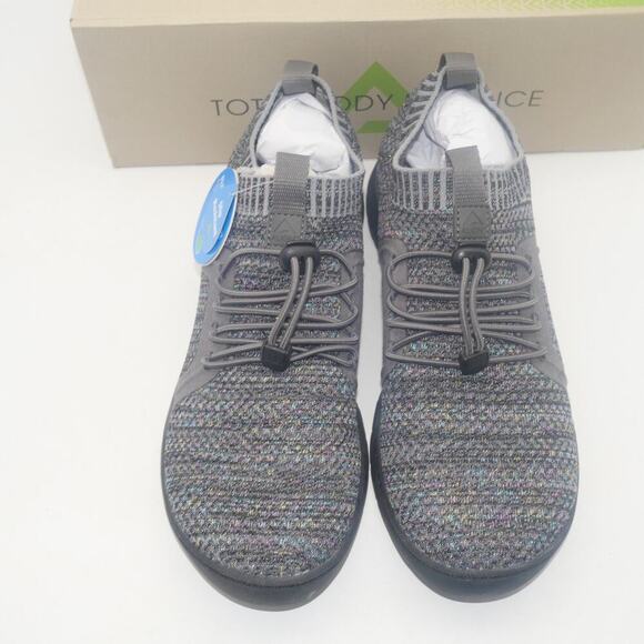 NEW Nurse Mates Align Torri Gray Shimmer Women's Sneakers Shoes Size 9.5 - Picture 9 of 13